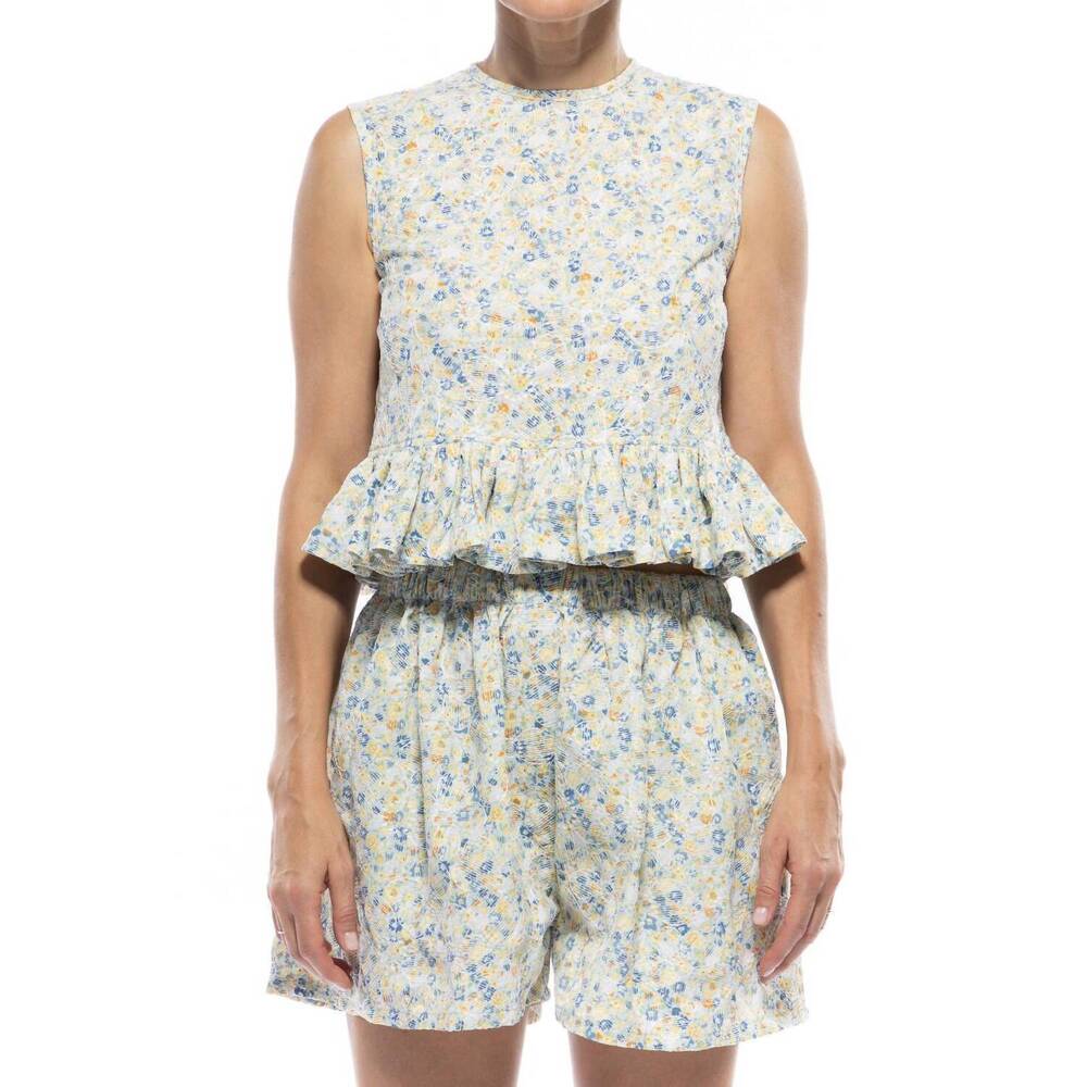 NEW TOIT VOLANT matille top in floral